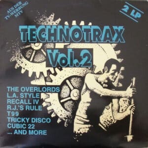 Techno Trax Vol.2 1991 2 x Vinilo