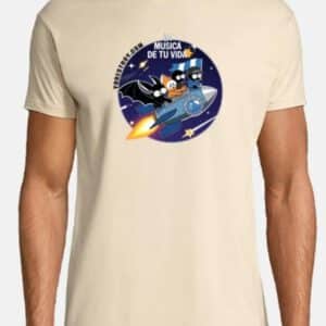 Camiseta "La Musica de Tu Vida" Modelo Cohete (Gratis por compra superior a 100€)