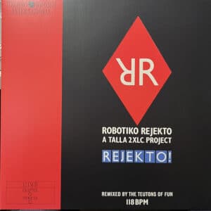 Robotiko Rejekto – Rejekto! 1987>2026 ( Vinilo Rojo y Negro)