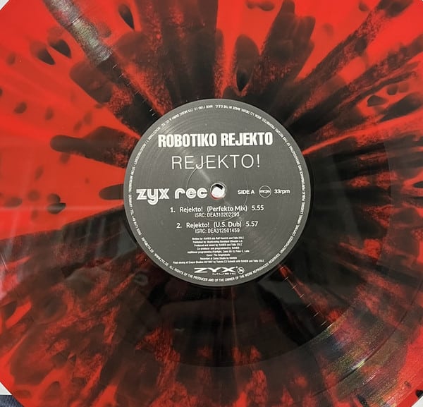 Robotiko Rejekto – Rejekto! 1987>2026 ( Vinilo Rojo y Negro) - Imagen 2