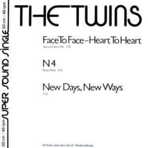 The Twins – Face To Face - Heart To Heart 1982