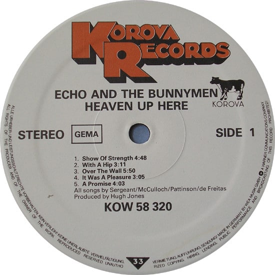 Echo And The Bunnymen – Heaven Up Here 1981 - Imagen 3