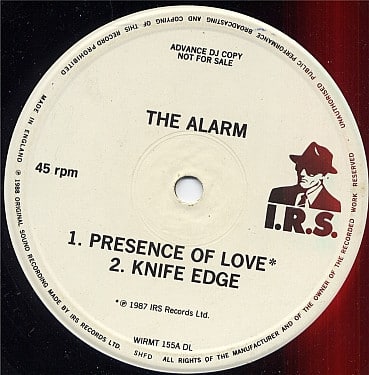 The Alarm – Presence Of Love 1988 (PROMO DJ)