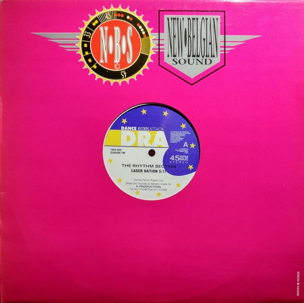 The Rhythm Section – Laser Nation 1990 (original belga)